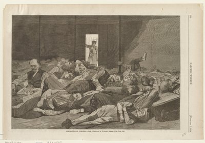 Nocležníci na nádraží od Winslow Homer