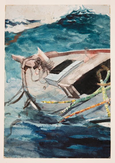 Studie na "Gulf Stream" od Winslow Homer