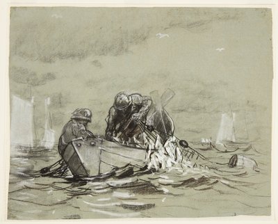 Studie na "The Herring Net" od Winslow Homer