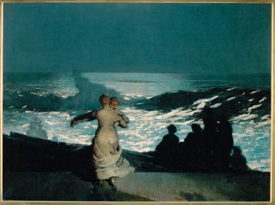 Letní noc (malba na plátně) od Winslow Homer