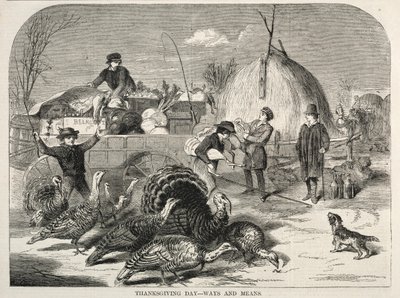 Den díkůvzdání – způsoby a prostředky, 1858. od Winslow Homer