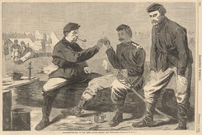 Den díkůvzdání v armádě od Winslow Homer