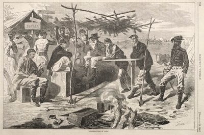Díkůvzdání v táboře od Winslow Homer