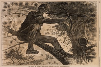 The Army of the Potomac - A Sharpshooter on Picket Duty, z Harper