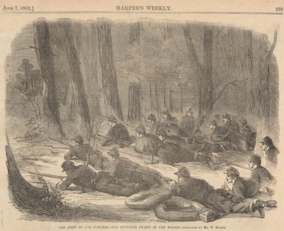 Armáda Potomac od Winslow Homer