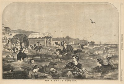 The Bathe at Newport, od Harper od Winslow Homer
