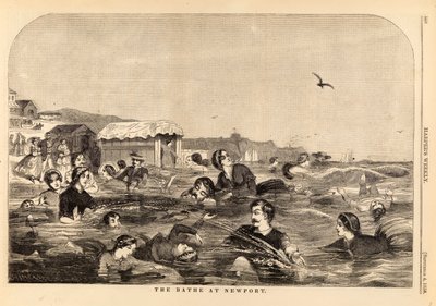The Bathe [sic] at Newport, z Harper