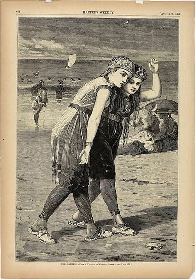 Koupající se od Winslow Homer