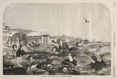 Lázně v Newportu od Winslow Homer
