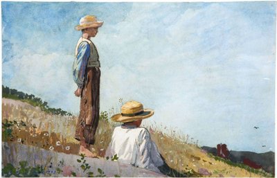 Modrý chlapec od Winslow Homer