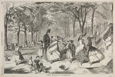 Boston Common, 1858. od Winslow Homer