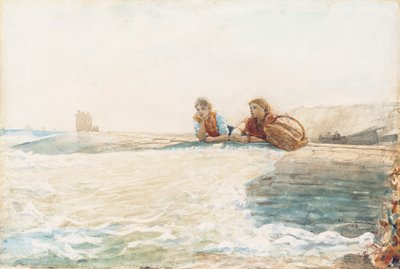 Vlnolam, 1883 od Winslow Homer