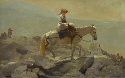 Stezka uzdy, Bílé hory, 1868 od Winslow Homer