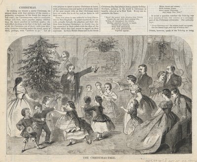 Vánoční strom od Harpera od Winslow Homer