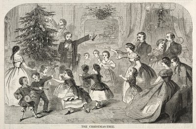 Vánoční strom, 1858. od Winslow Homer