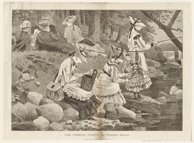 Rybářská společnost od Winslow Homer