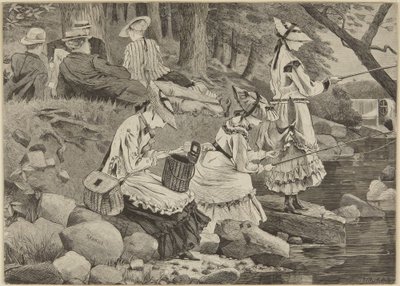 Rybářská společnost od Winslow Homer