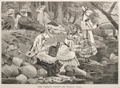 Rybářská párty, 1869. od Winslow Homer