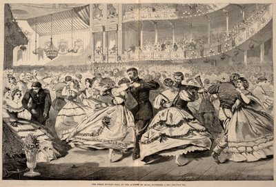 Velký ruský ples na Hudební akademii, 5. listopadu 1863, z Harper