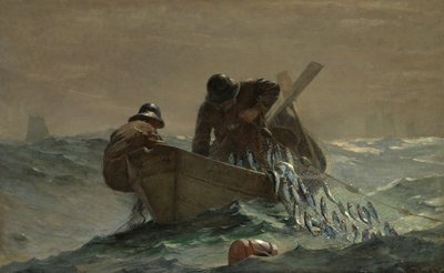 Sleďová síť od Winslow Homer