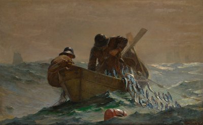 Síť na sledě od Winslow Homer