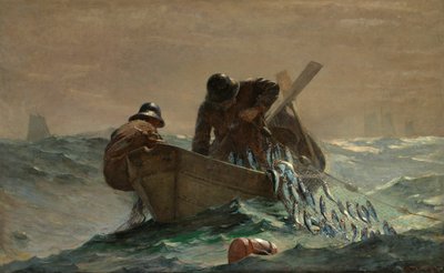 Sleďová síť, 1885. od Winslow Homer