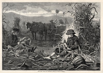Poslední dny sklizně, 1873. od Winslow Homer