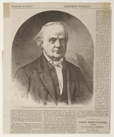 Zesnulý reverend Dr. Murray od Winslow Homer
