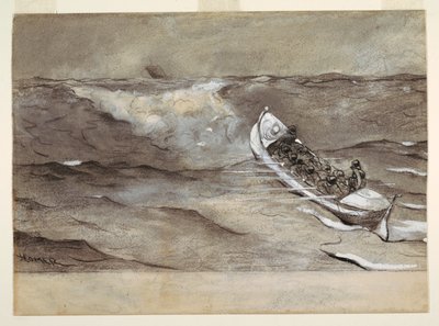Záchranný člun od Winslow Homer