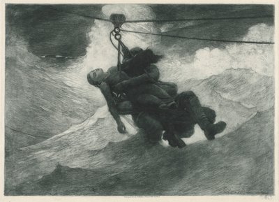 Čára života, 1884. od Winslow Homer