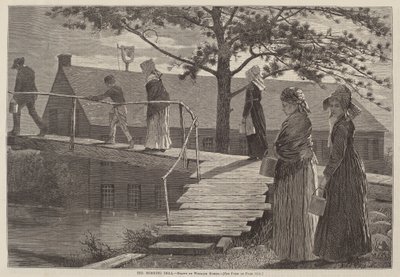 The Morning Bell, publikoval 1873. od Winslow Homer