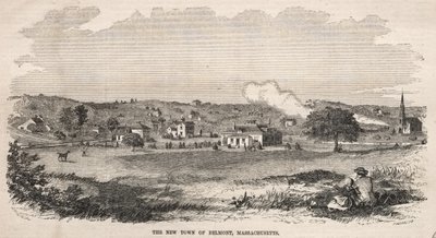 Nové město Belmont, Massachusetts od Winslow Homer
