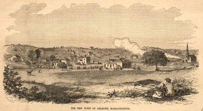 Nové město Belmont, Massachusetts, 1859. od Winslow Homer