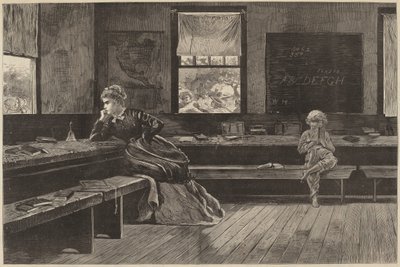 Polední přestávka, publikoval 1873. od Winslow Homer