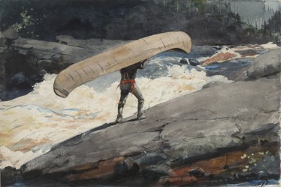 The Portage, 1897 (wc na papíře) od Winslow Homer