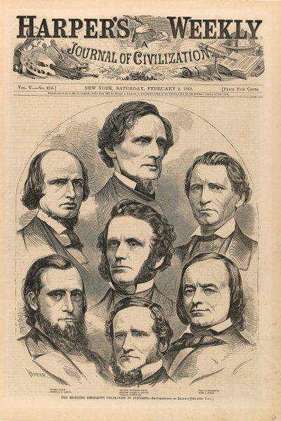 Odcházející mississippská delegace v Kongresu, z Harper