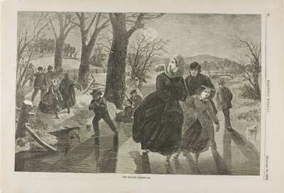 Bruslařská sezóna od Winslow Homer