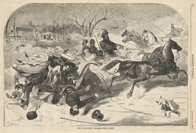 Sáňkařská sezóna od Winslow Homer