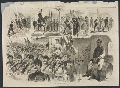 Písně války, 1861. od Winslow Homer
