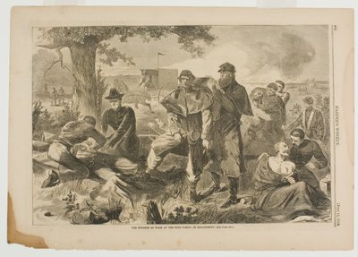 Chirurg při práci v týlu během zásahu od Winslow Homer