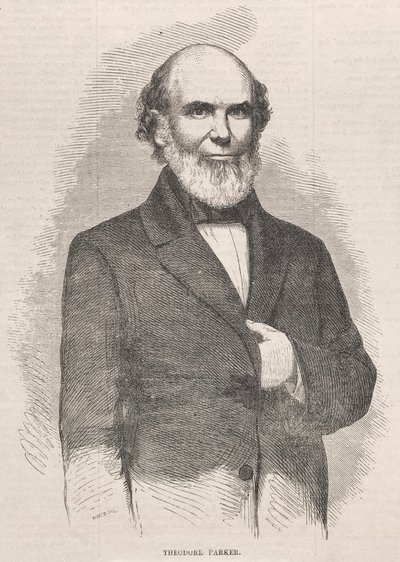 Theodore Parker, 1858. od Winslow Homer