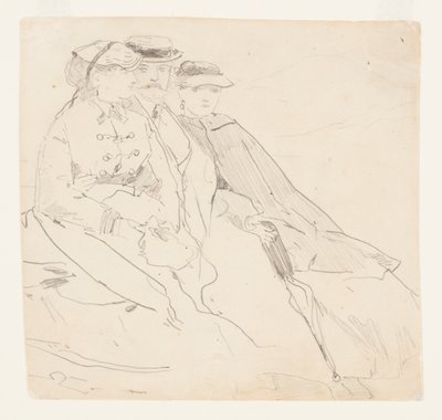 Tři postavy od Winslow Homer