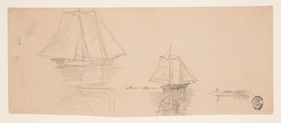 Dva Škunery a Dory od Winslow Homer