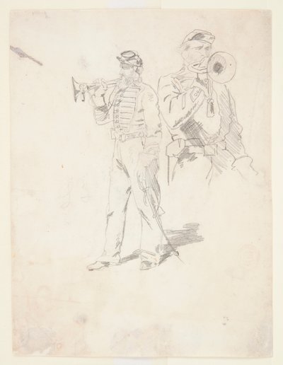 Dvě studie Buglera od Winslow Homer