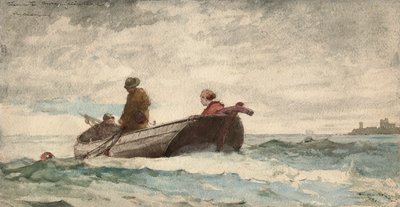 Převorství Tynemouth, Anglie od Winslow Homer