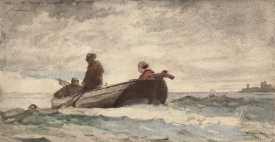 Tynemouth Priory, Anglie, 1881 od Winslow Homer