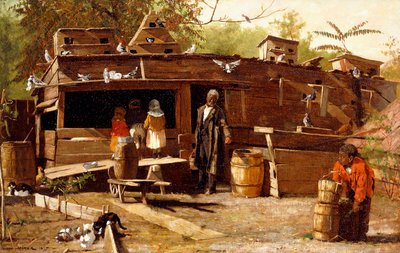 Strýček Ned doma, 1875 od Winslow Homer