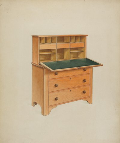 Stůl, c. 1937. od Winslow Rich