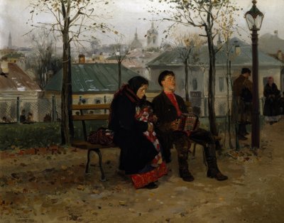 Na bulváru od Wladimir Jegorowitsch Makowski