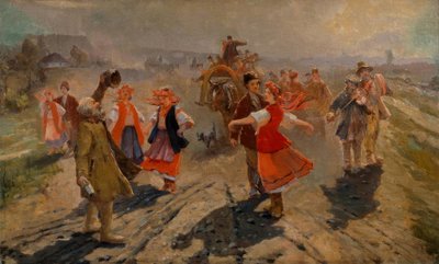 Svatební průvod u Orla od Wladimir Jegorowitsch Makowski